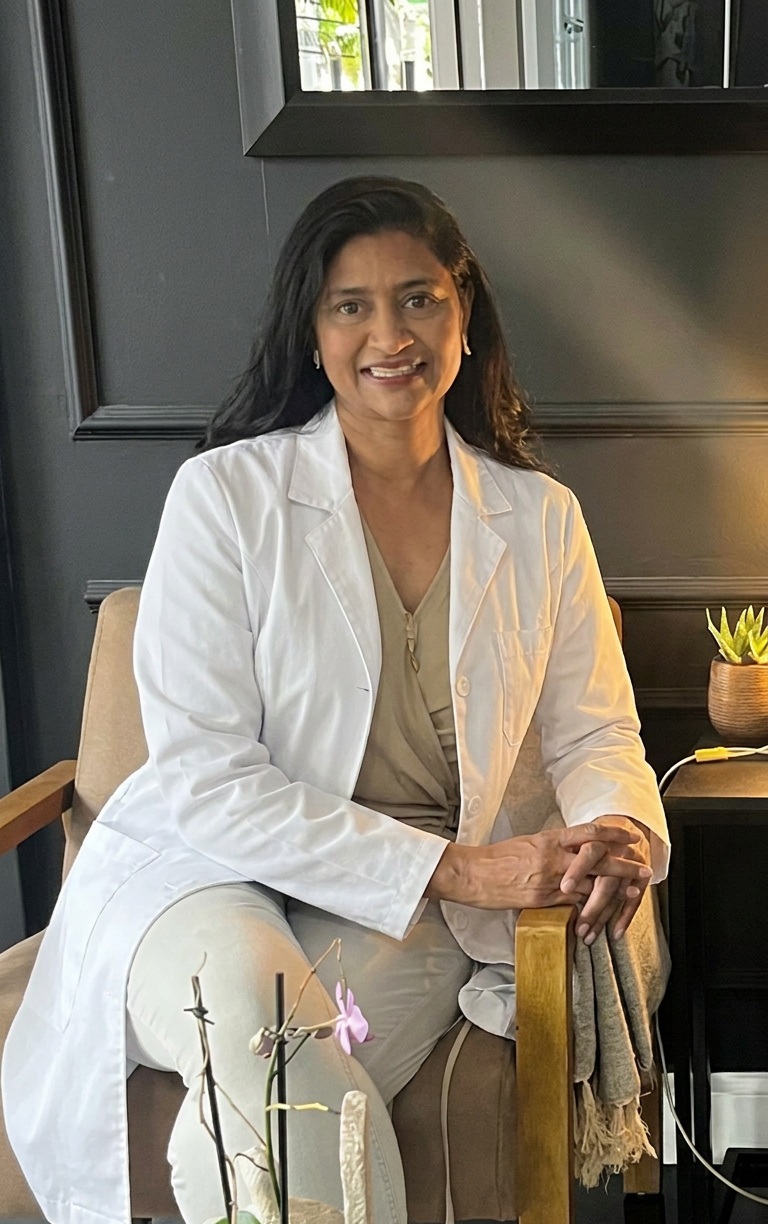 Dr Moodley, founder and lead physician