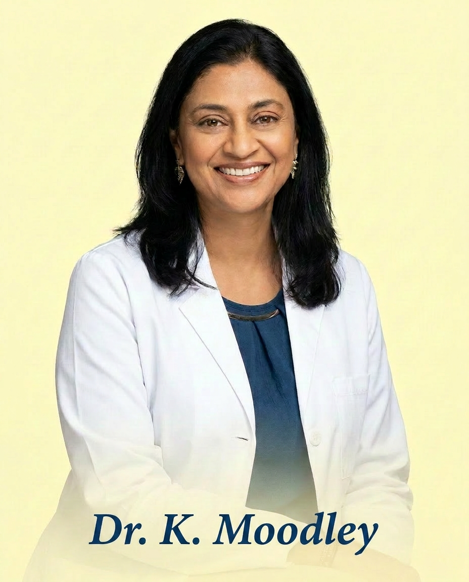 Dr Moodley, founder of WellMed Wellness